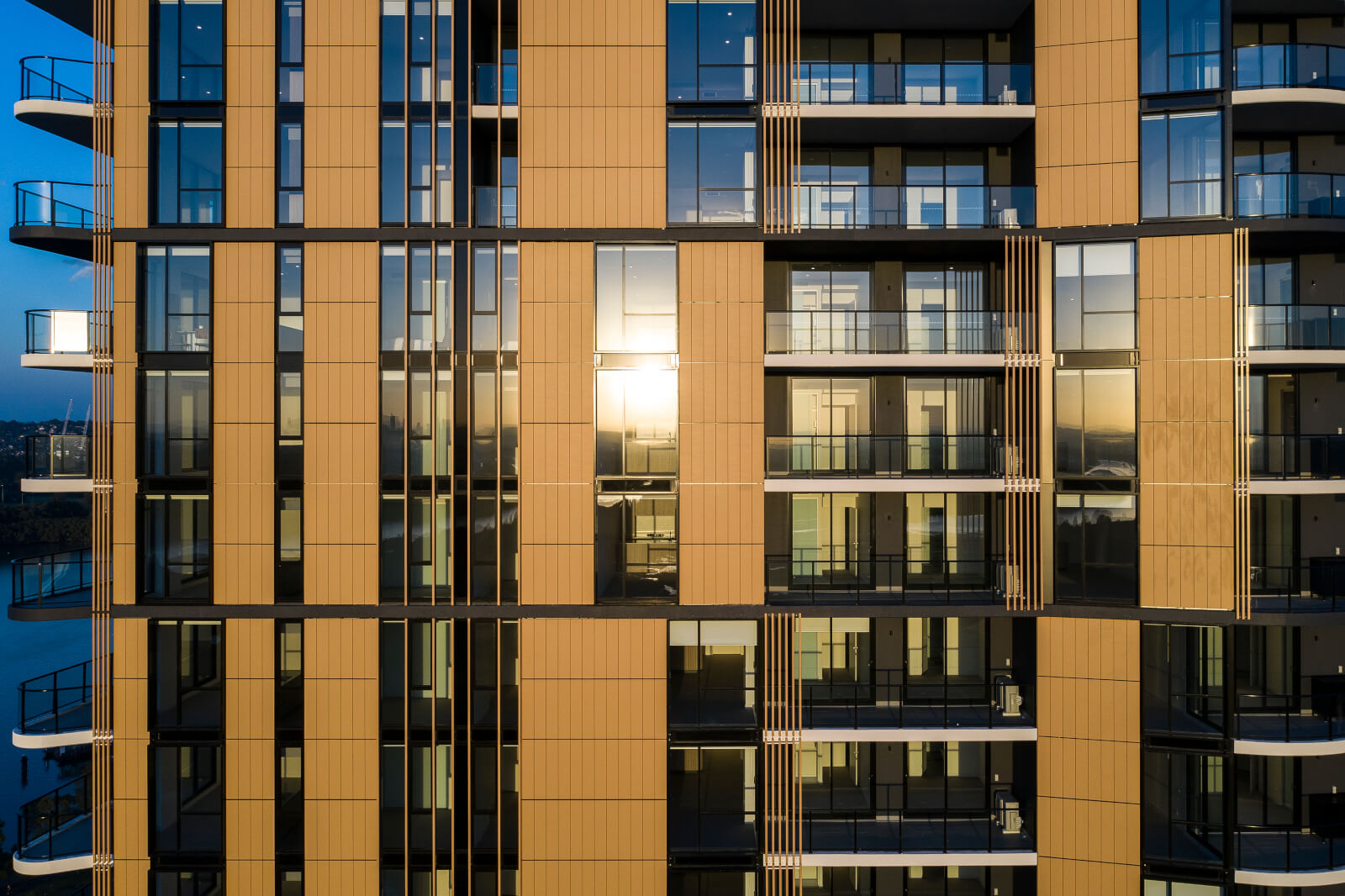 Tonality Facades Reference: Aerial View of Ceramic Facade at Australia Sanctuary