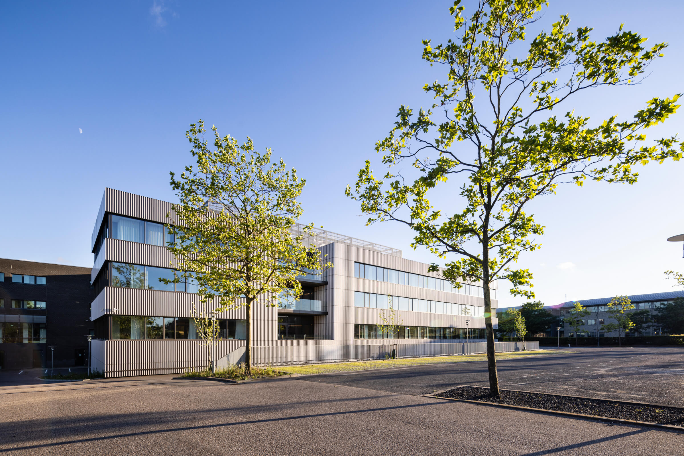 Tonality Reference: Velliv Ballerup Office Denmark Front Side Terracotta Facade