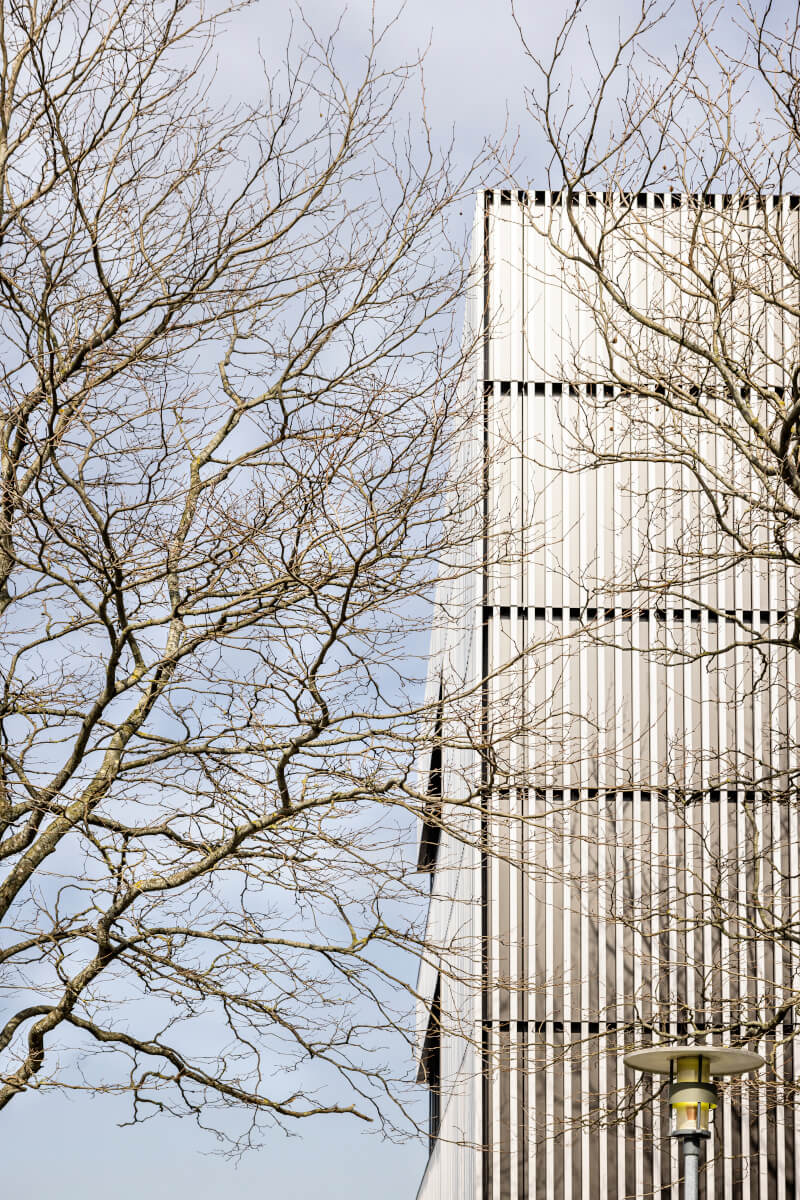 Tonality Reference: Velliv Ballerup Office Denmark - Terracotta Facade in Side View