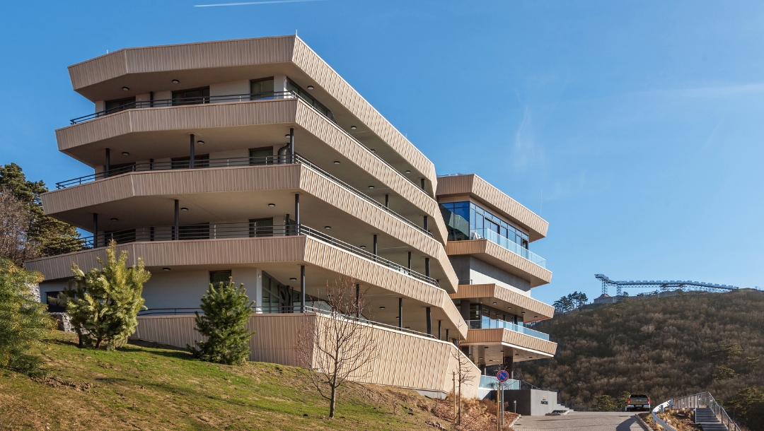 Hotel Princeps in Ungarn mit Tonality Fassade